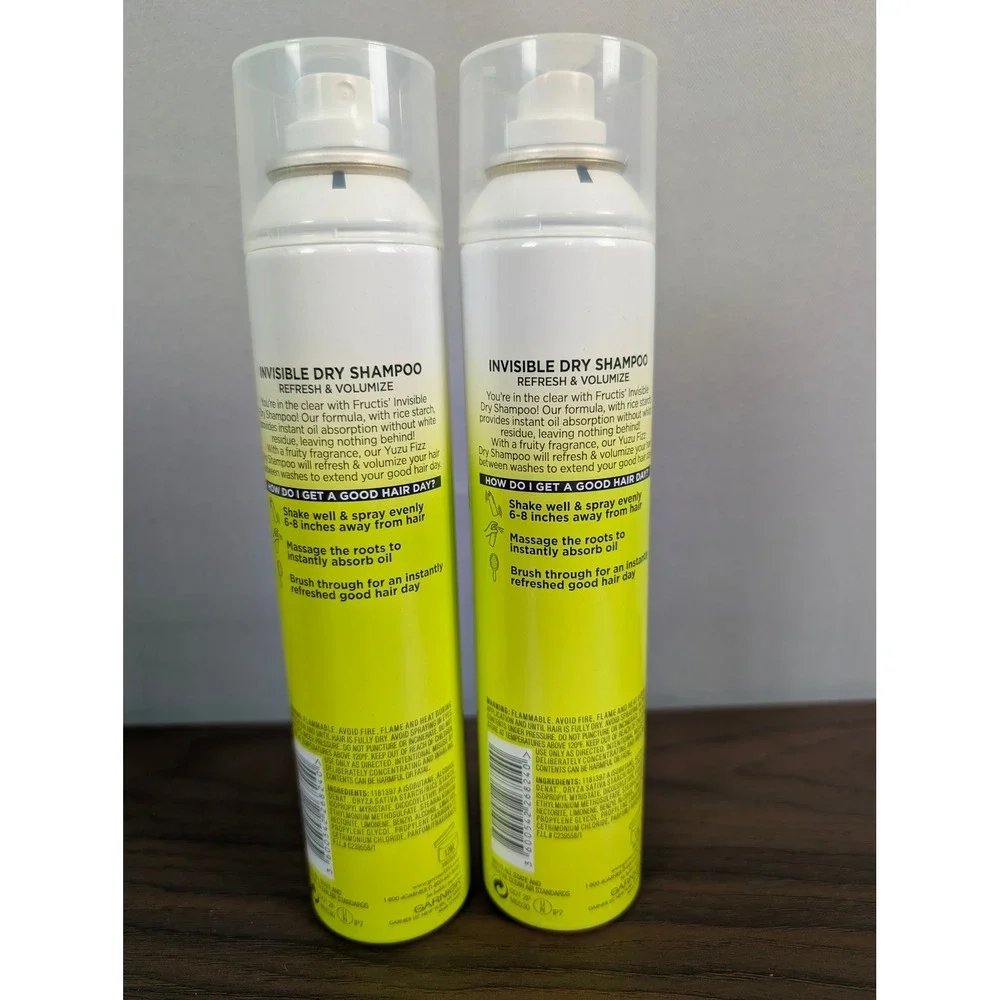 Garnier Dry Shampoo Unisex 4.4oz New Deadstock 2 pack.